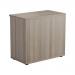 Jemini Wooden Bookcase 800x450x730mm Grey Oak KF811336 KF811336