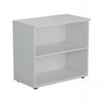 Jemini Wooden Bookcase 800x450x730mm White KF811367 KF811367