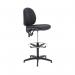 Arista Medium Back Draughtsman Chair 700x700x840-970mm Adjustable Footrest Charcoal KF815148 KF815148