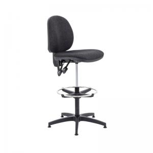 VOW Arista Medium Back Draughtsman Chair 700x700x840-970mm Adjustable