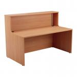 Jemini Reception Unit 1400x800x740mm Beech KF816265 KF816265