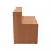 Jemini Reception Unit 1400x800x740mm Beech KF816265 KF816265