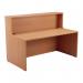 Jemini Reception Unit 1400x800x740mm Beech KF816265 KF816265