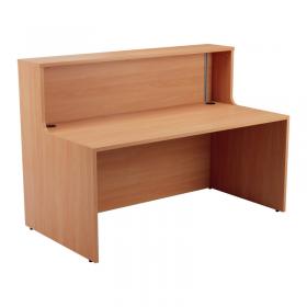 VOW Jemini Reception Unit 1400x800x740mm Beech KF816265 KF816265
