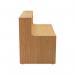 Jemini Reception Unit 1400x800x740mm Nova Oak KF816271 KF816271