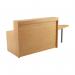 Jemini Reception Unit with Extension 1400x800x740mm Nova Oak KF816295 KF816295