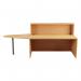 Jemini Reception Unit with Extension 1600x800x740mm Nova Oak KF816333 KF816333