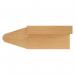 Jemini Reception Unit with Extension 1600x800x740mm Nova Oak KF816333 KF816333