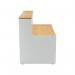 Jemini Reception Unit 1400x800x740mm Nova OakWhite KF816357 KF816357