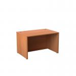 Jemini Reception Modular Straight Desk Unit 1200x800x740mm Beech KF816425 KF816425