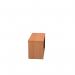 Jemini Reception Modular Straight Riser Unit 800x315x400mm Beech KF816479 KF816479