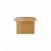 Jemini D-End Meeting Table 1800x1000x730mm Nova Oak KF816691 KF816691