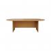 Jemini D-End Meeting Table 1800x1000x730mm Nova Oak KF816691 KF816691