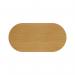 Jemini D-End Meeting Table 1800x1000x730mm Nova Oak KF816691 KF816691