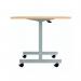 Jemini Rectangular Tilting Table 1200x700x720mm Nova OakSilver KF816753 KF816753