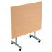 Jemini Rectangular Tilting Table 1200x800x720mm BeechSilver KF816776 KF816776