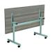 Jemini Rectangular Tilting Table 1600x800x720mm Grey Oak KF816899