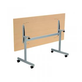 VOW Jemini Rectangular Tilting Table 1600x800x720mm Nova OakSilver KF816906 KF816906