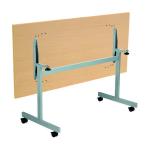 Jemini Rectangular Tilting Table 1600x800x720mm Nova Oak/Silver KF816906 KF816906