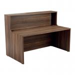 Jemini Reception Unit 1400x800x740mm Dark Walnut KF818190 KF818190