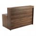 Jemini Reception Unit 1400x800x740mm Dark Walnut KF818190 KF818190