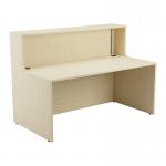 Jemini Reception Unit 1400x800x740mm Maple KF818214 KF818214