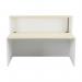 Jemini Reception Unit 1400x800x740mm Maple/White KF818381 KF818381