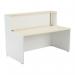 Jemini Reception Unit 1400x800x740mm MapleWhite KF818381 KF818381