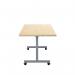 Jemini Rectangular Tilting Table 1600x800x720mm MapleSilver KF818511 KF818511