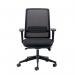 Cappela Nuevo Mesh Chair with Seat Slide and Height Adjustable Arms Black KF81906 KF81906