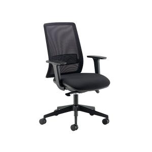 Photos - Office Desk Nuevo Cappela  Mesh Chair with Seat Slide and Height Adjustable Arms 