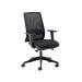 Cappela Nuevo Mesh Chair with Seat Slide and Height Adjustable Arms Black KF81906 KF81906