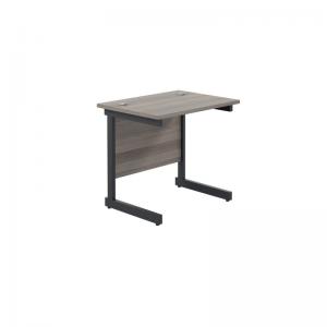 Click to view product details and reviews for Jemini Rectangular Double Upright Cantilever Desk 800x600x730mm Grey.