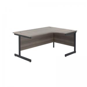 VOW Jemini Radial Right Hand Single Upright Cantilever Desk