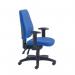 Avior Centro Call Centre Chair with 2D Adjustable Arms Fabric Royal Blue KF81974 KF81974