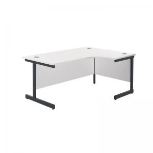 VOW Jemini Radial Right Hand Single Upright Cantilever Desk