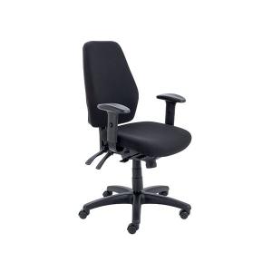 Photos - Office Desk Fabric Avior Centro Call Centre Chair with 2D Adjustable Arms  Black 