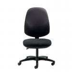 Cappela Campos High Back Posture Chair No Arms 2 Lever Mechanism Fabric Black KF81986 KF81986