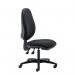 Cappela Campos High Back Posture Chair No Arms 2 Lever Mechanism Fabric Black KF81986 KF81986