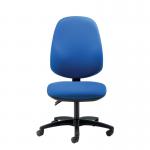 Cappela Campos High Back Posture Chair No Arms 2 Lever Mechanism Fabric Blue KF81987 KF81987