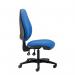 Cappela Campos High Back Posture Chair No Arms 2 Lever Mechanism Fabric Blue KF81987 KF81987