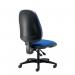 Cappela Campos High Back Posture Chair No Arms 2 Lever Mechanism Fabric Blue KF81987 KF81987