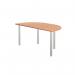 Jemini Semi Circular Multipurpose Table 1600x800x730mm Beech KF819899 KF819899