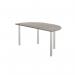 Jemini Semi Circular Multipurpose Table 1600x800x730 Grey Oak KF819912 KF819912