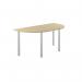 Jemini Semi Circular Multipurpose Table 1600x800x730mm Maple KF819929 KF819929