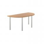 Jemini Semi Circular Multipurpose Table 1600x800x730 Nova Oak KF819936 KF819936