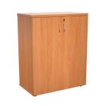 FF First Wooden Storage Cupboard 1000mm Beech WDS1045CPBE KF820871