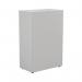 First Wooden Storage Cupboard 800x450x1200mm White KF820925 KF820925