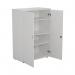 First Wooden Storage Cupboard 800x450x1200mm White KF820925 KF820925