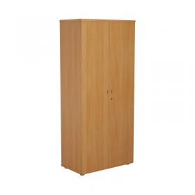 First Wooden Storage Cupboard 800x450x1800mm Beech KF820963 KF820963